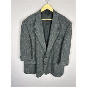 Magee Donegal Tweed Sport Coat 54S  Gray Wool Ireland Very Short